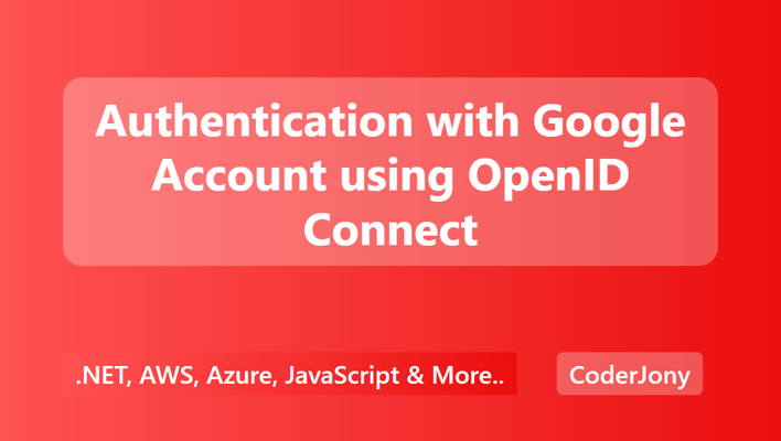 Authentication with Google Account using OpenID Connect