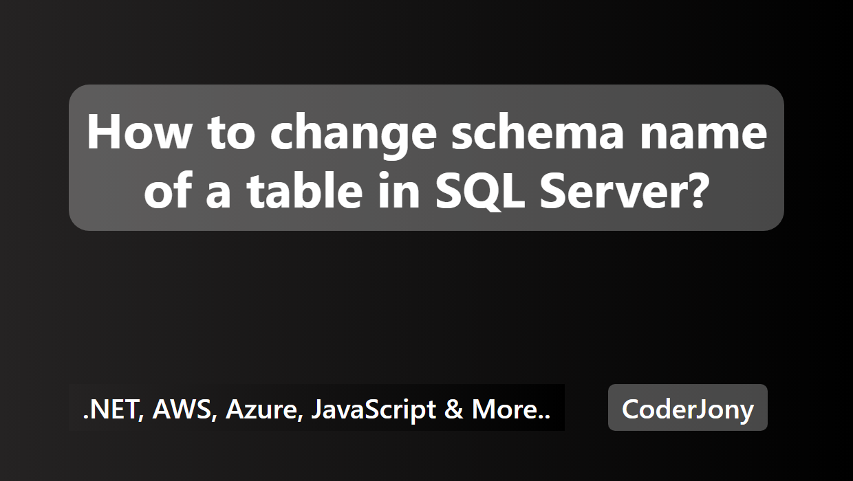 How To Find The Schema Name Of A Table In Sql Developer