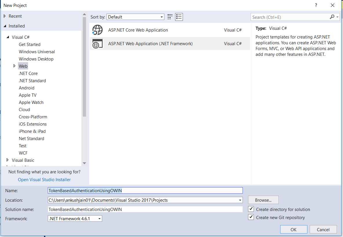 Token Based Authentication in Web API 2 using OWIN